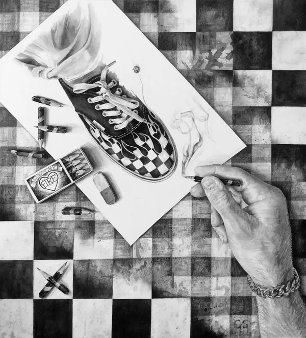 Claire Sparkes The Passion Watercolour & Graphite 60 x 55 cm £920