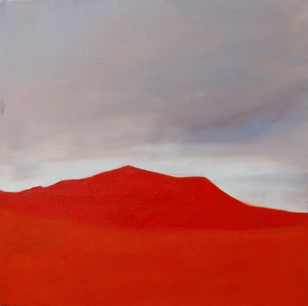Maggie Learmonth 'Mountain 1' Oil on Canvas 50 x 50cm £550