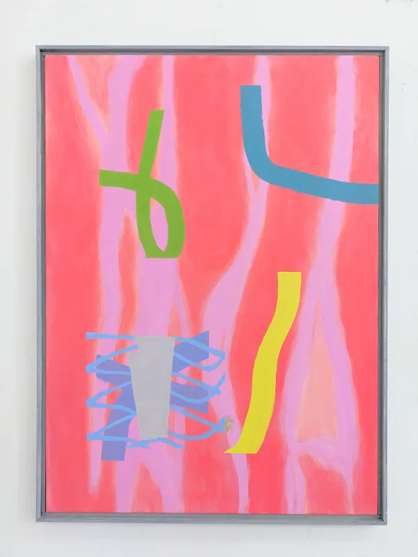 Jeff Dellow Cascade (Keeper) Acrylic on Canvas 100cm x 80cm £2000