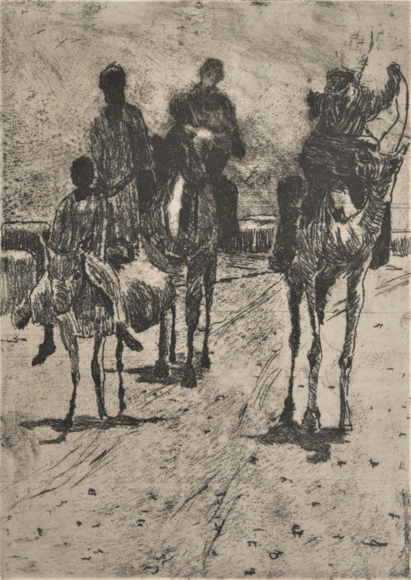 Chris Moody MAGI Soft ground etching Edition of 50 45.5 x 39cm £130 (framed) £95 (unframed)