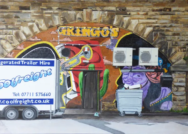 Elizabeth Nast Gringos Acrylic On Panel 45 x 32.5cm £1850