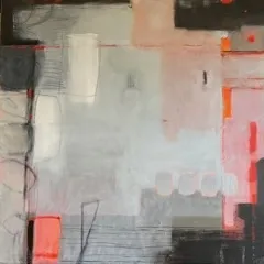 Kaija Bulbrook Impasse Mixed media on canvas Framed- 94 x 94cm Unframed- 90 x 90cm £1800