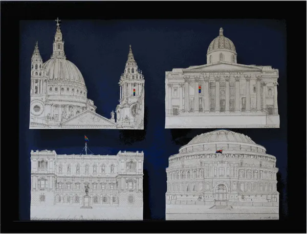 Dr Linda Smith London Silverpoint on Fabriano paper 30 x 40cm £1250