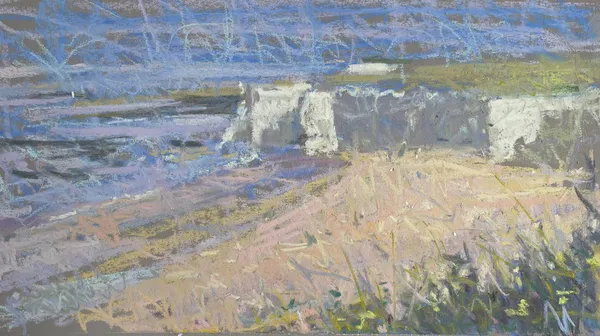 Louise Diggle Botany Bay, Afternoon Pastel 18 x 32 £520