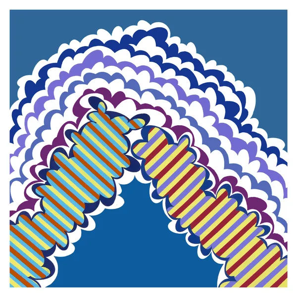 John Crossley Coming Together Acrylic on paper on board 28 x 28 £990