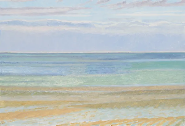 Ivy Smith June Sea Oil on board 20 x 28 cm £950