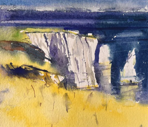 Richard Pikesley Old Nick's Ground, Pinnacles Watercolour 18 x 17 cm £660