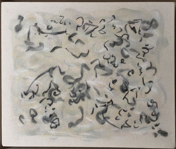 JULIE SUMNER Harmonic Reverberations (5th Movement) Chalk pastel and charcoal on canvas 37 X 30cm £450