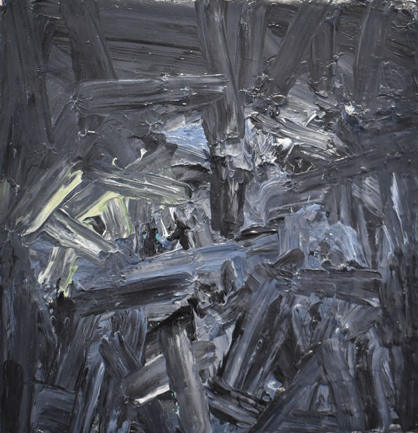 Lorraine Wake Turn the Lights Out 15x15cm Oil on canvas £275