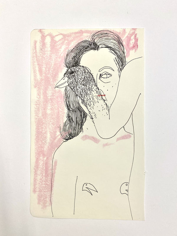 2017 Ink on paper 8 x 5"