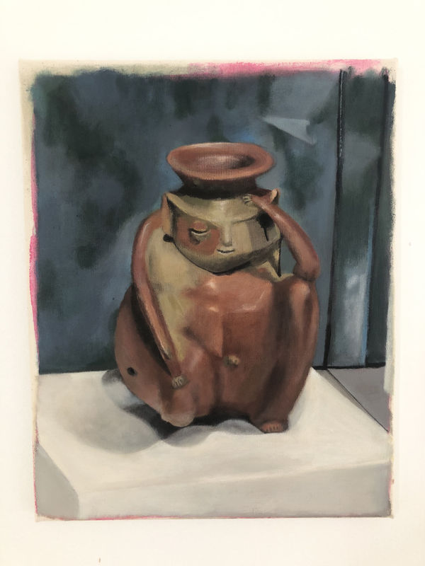 Vasija Chorotega en el Museo de Jade, 2020