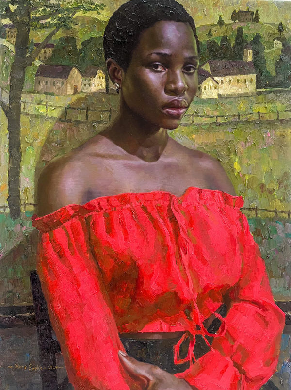 Okoye Emeka - Domicile - 2024 - Oil on canvas