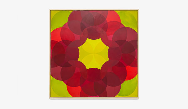 Terry Parmelee, Rose, 1968, Acrylic on canvas, 50 x 50 in