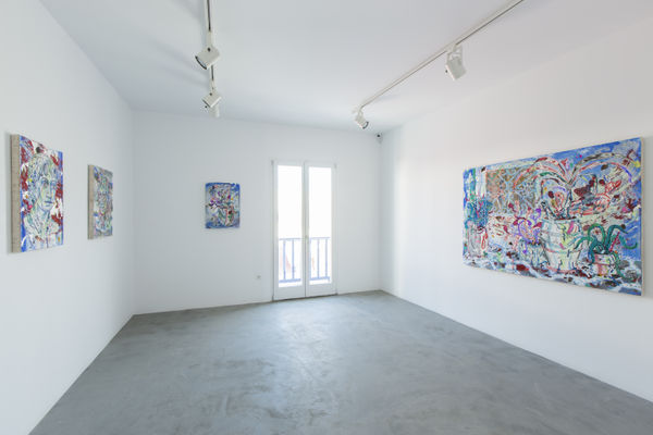 Taylor Mckimens Swapping Paint Installation View 2016 9