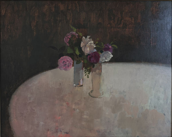 Lionel Bulmer, Flowers on Table