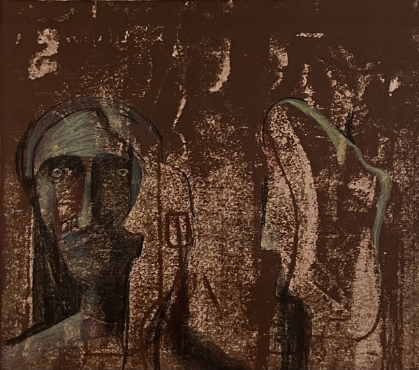 Henry Moore, Mary and Martha, 1981, numbered and signed in pencil, framed, for sale