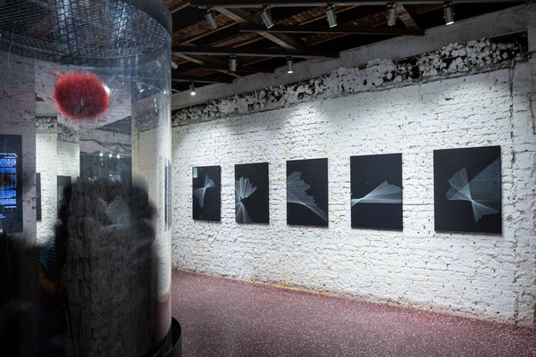 Out of the Black. Experiment X solo exhibition by Alina Aldea at Kube Musette Bucharest installation view 2019