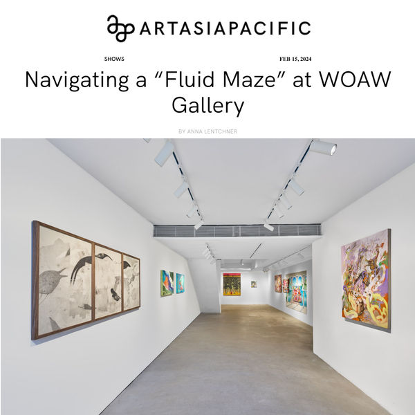 ArtAsiaPacifc: Navigating a "Fluid Maze" at WOAW Gallery