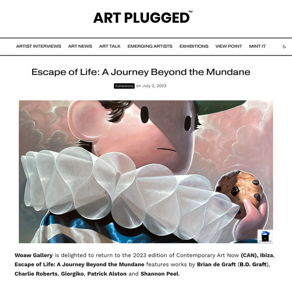 Art Plugged: "Escape of Life: A Journey Beyond the Mundane"