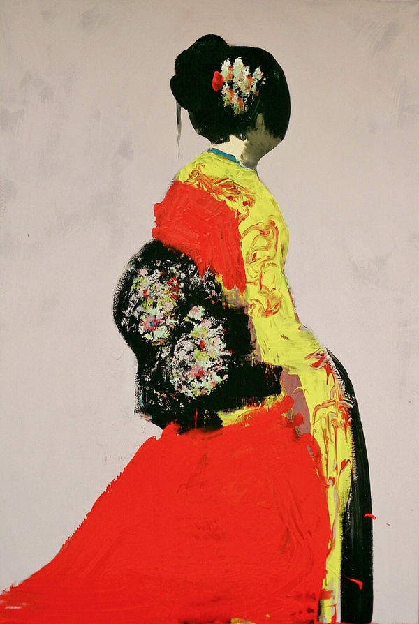 Acryl auf Leinwand, 2015, 160 x 120 cm