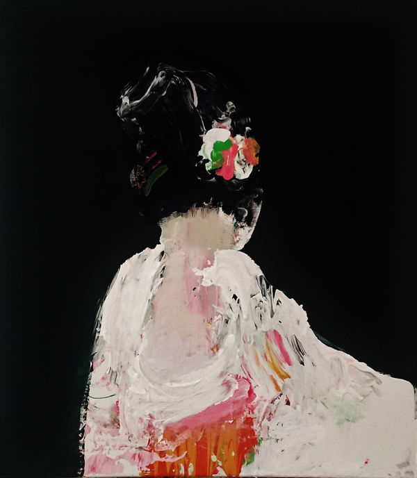 Acryl auf Leinwand, 2019, 70 x 60 cm