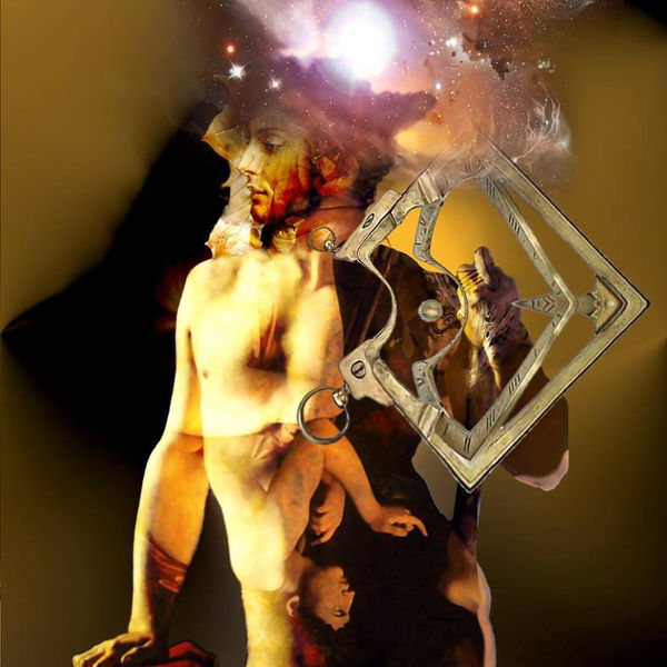 Ovidiu Avram - The Stellar Master, 2015, Oil and Mixed Media on Canvas, 50 x 50 cm (19 11/16 x 19 11/16 in)