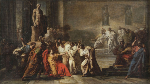 VINCENZO CAMUCCINI La morte di Cesare