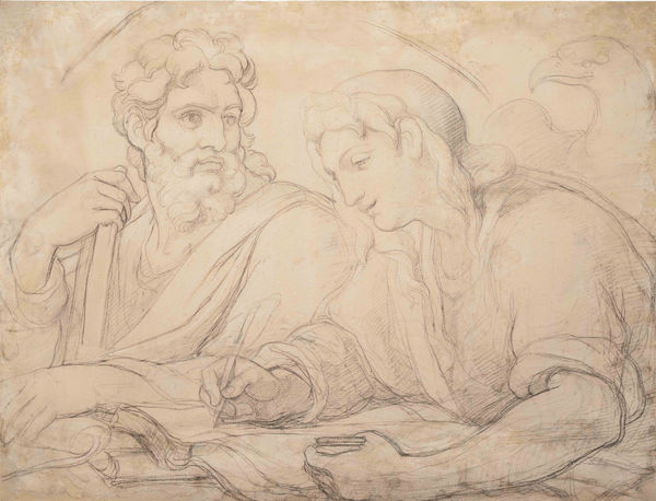 VINCENZO CAMUCCINI Gli Evangelisti Giovanni e Marco