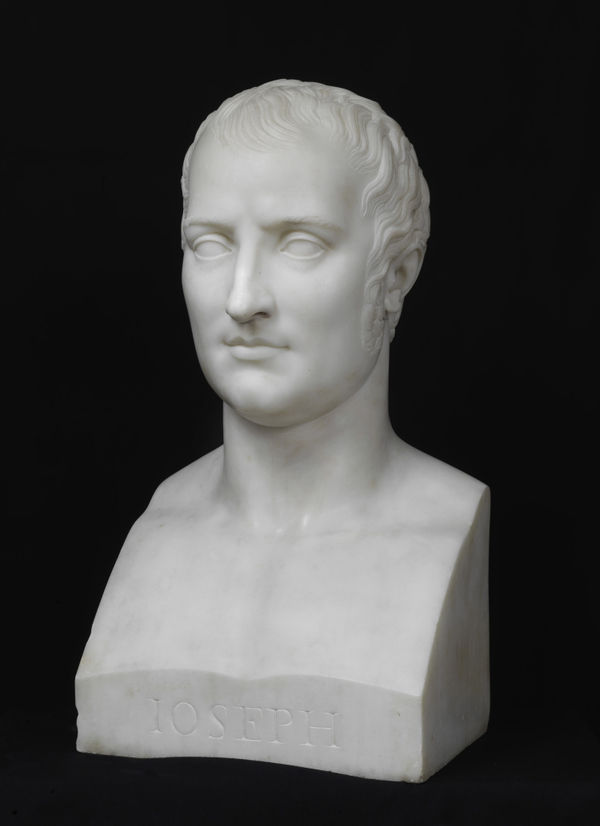 LORENZO BARTOLINI Herm, Portrait of Joseph Bonaparte, 1808