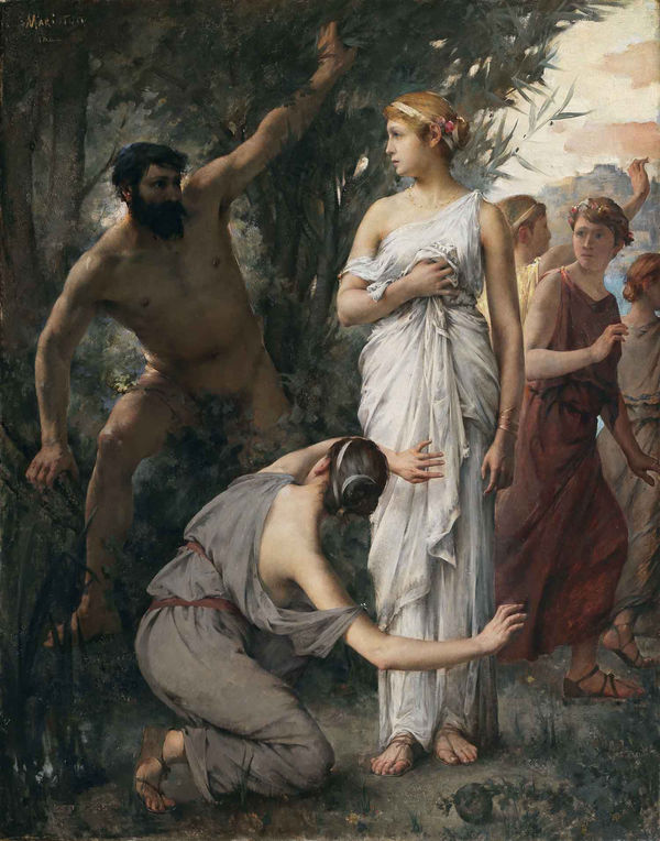 Jean Alfred MARIOTON Ulysses and Nausicaä