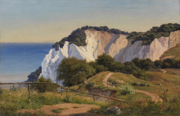 Carsten HENRICHSEN, Summer’s day at Møns Klint, 1855
