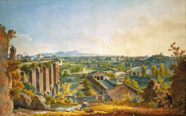 Simone POMARDI View of Rome from the Palatino