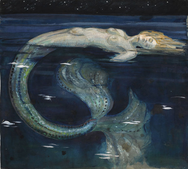 Pietro PERSICALLI The Mermaid, 1915 c.