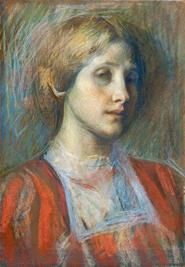 Umberto BOCCIONI Portrait of a Young Girl, 1905 c.