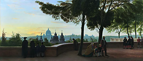 View of Rome from the Pincio