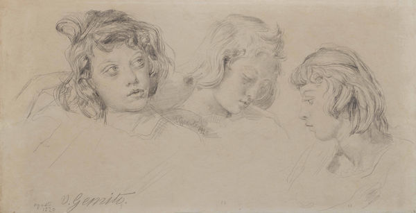 VINCENZO GEMITO Volti di fanciulla, 1920