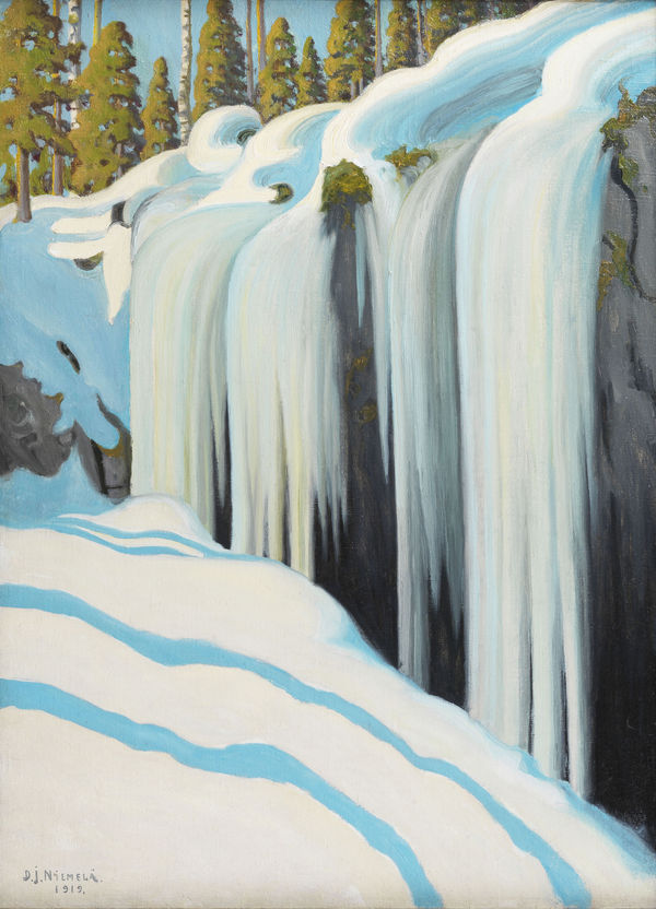 David Johannes NIEMELÄ Winter Landscape, 1919