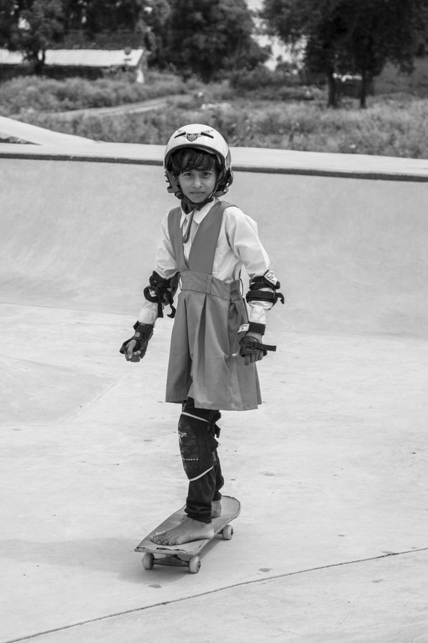Priyanka, 9 yrs, Janwaar Village, Madhya Pradesh, India (from the series Janwaar Castle) Archival pigment print 24 x 36 in