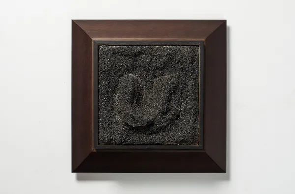 Rameshwar Broota Untitled, 2024 Asphalt and stone dust
