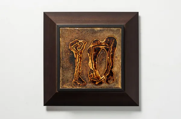 Rameshwar Broota Untitled, 2024 Oil on canvas and resin