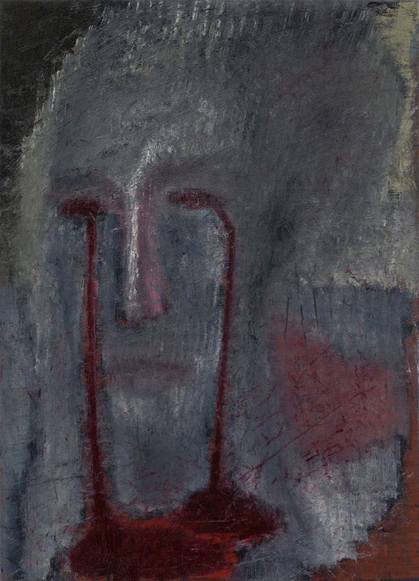 Atul Dodiya Untitled - IV, 2021 Oil on linen