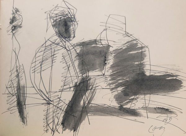 Reba Hore Untitled Pen and ink on paper