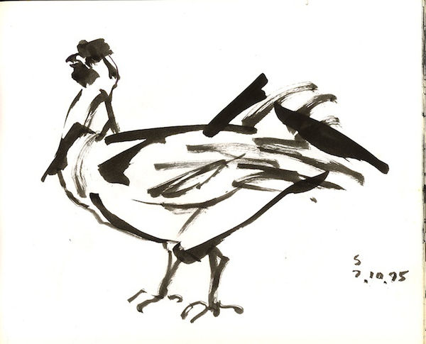 Somnath Hore Untitled, 1995 Pen and ink on paper