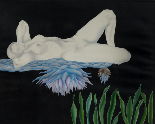 Repose, 1982 Printing ink on paper 22 x 28 in