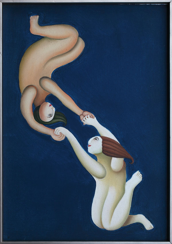 Untitled Oil on canvas 9 x 6.5 in