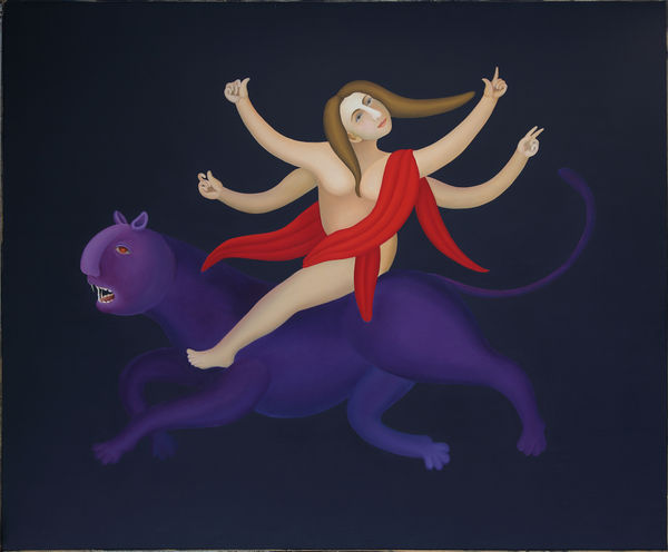 Untitled Oil on canvas 64 x 76 in