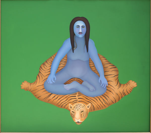 Untitled Oil on canvas 52 x 58 in