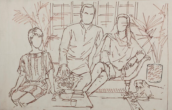 M.F. Husain | Lines of Thought