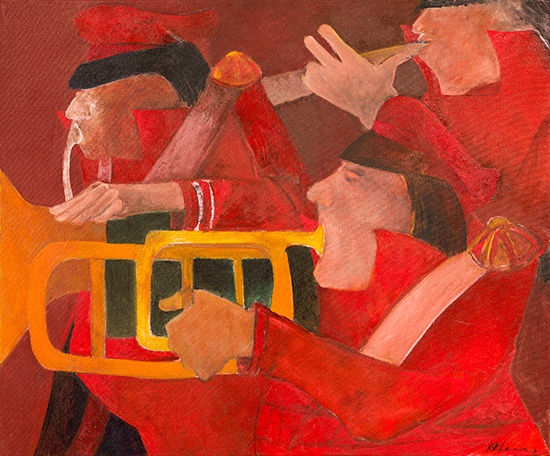 Krishen Khanna | Drawings and Paintings D-40 Defence Colony, New Delhi