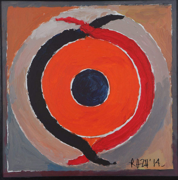 Beyond the black sun: Syed Haider Raza